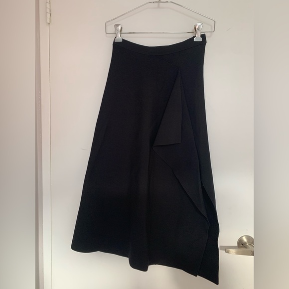 Babaton Nylon Midi Skirt - Picture 1 of 6